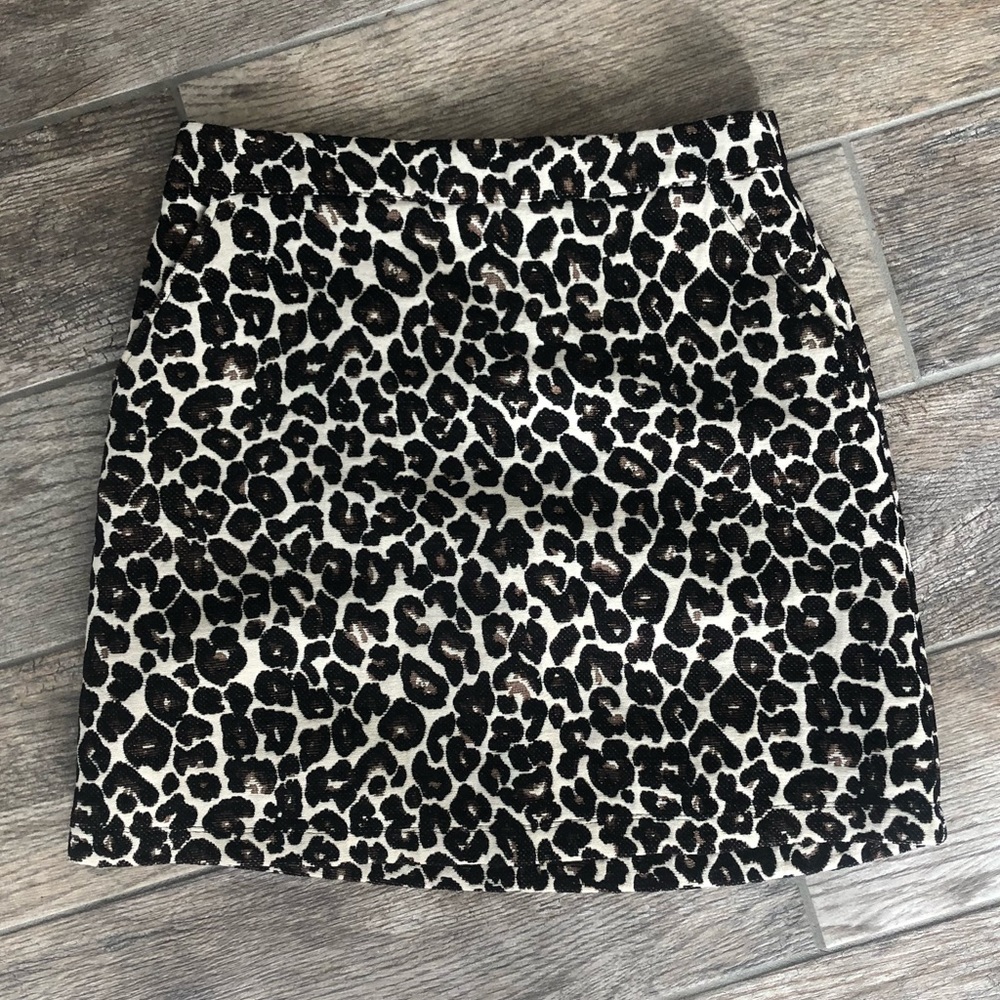 Sanctuary classic leopard skirt
